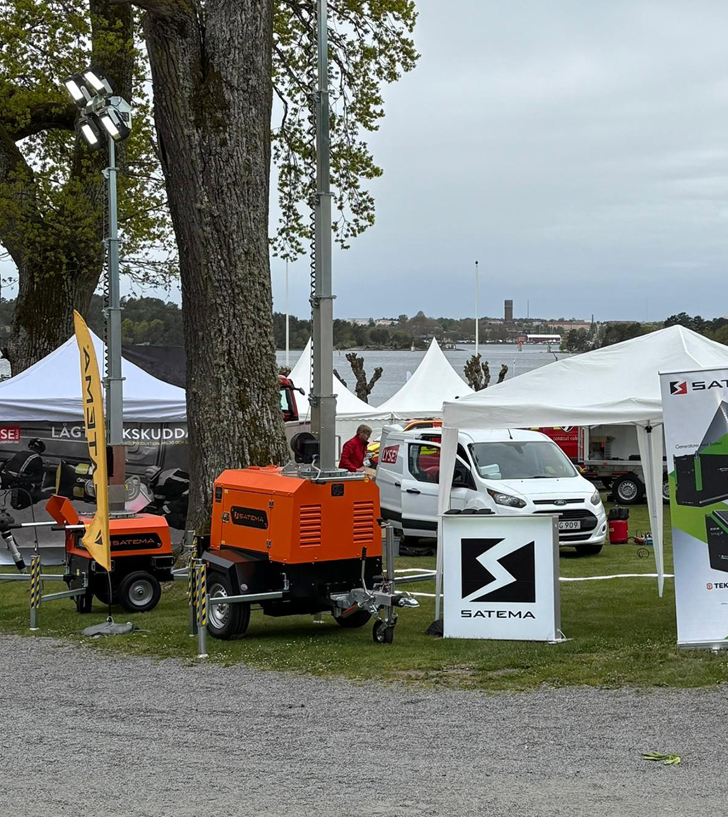 Trime at the Brand & Rescue Expo in Sweden – with SATEMA AB