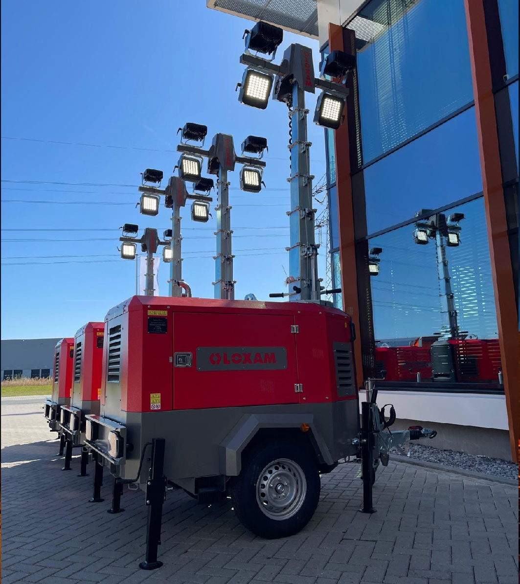 Loxam Expands Fleet with Trime Hybrid Lighting Towers