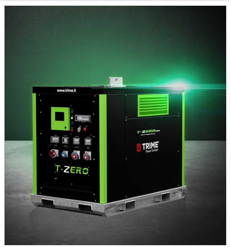 Un bloc-batterie Trime doté de batteries au lithium haute capacité pour optimiser les performances et fournir une alimentation durable aux chantiers.