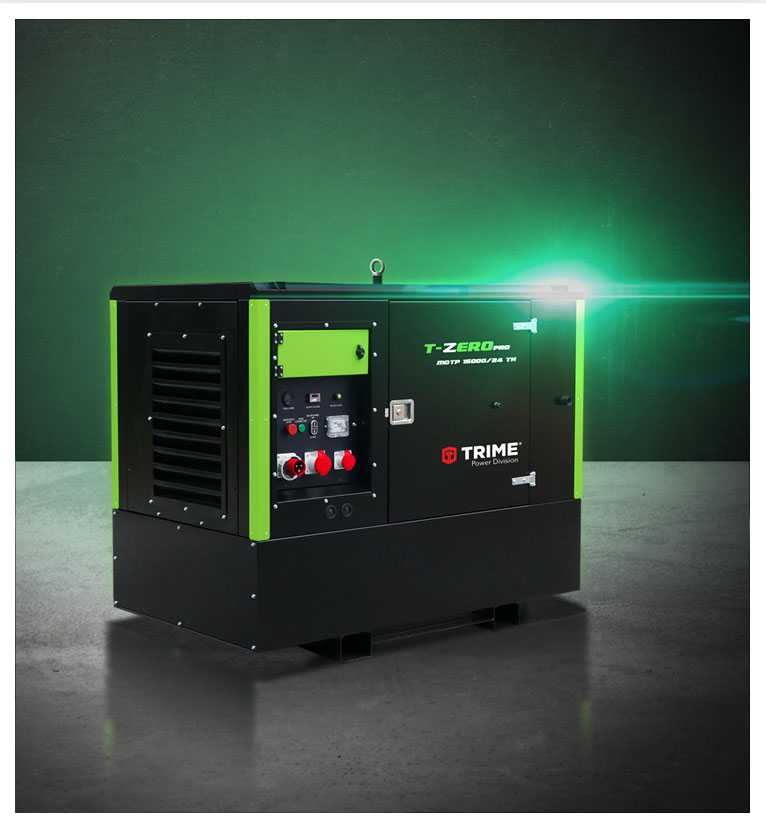 A Trime Full Hybrid generator 32 kVA combined power