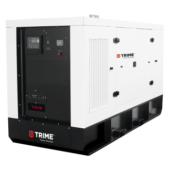 A Trime industrial generator a full diesel engine power generator designed for industrial applications