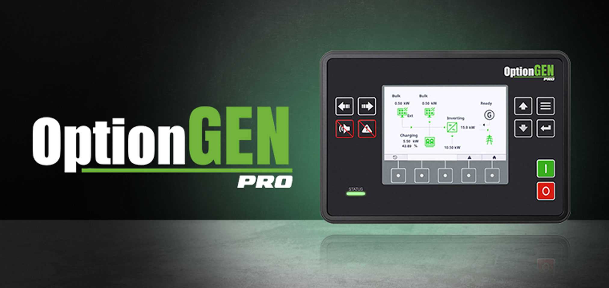 optiongen pro, le système de gestion de générateurs de la marque Trime