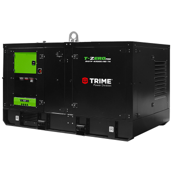 A Trime Hybrid Power Generator, a full hybrid technology Generator with  high capacity lithium batteries and full power diesel engine