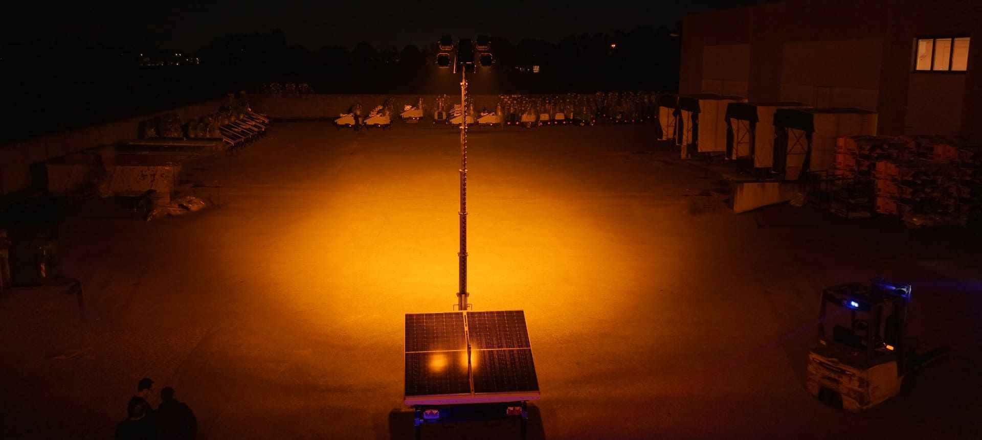 Trime X-Solar with orange lights