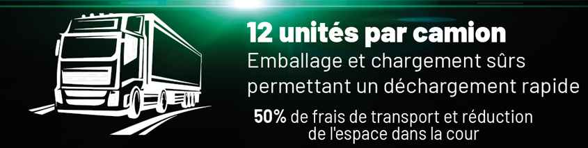 disclaimer tells 12 is the number of x-eco transportable per truck 
