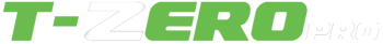 the logo of T-ZERO pro a line of green machine designed to drastically reduce fuel consumption, noise and CO₂ emissions on construction sites.