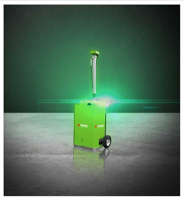 a Trime TKS Nebu, a small easy to handle dust suppresion systems for indoor uses