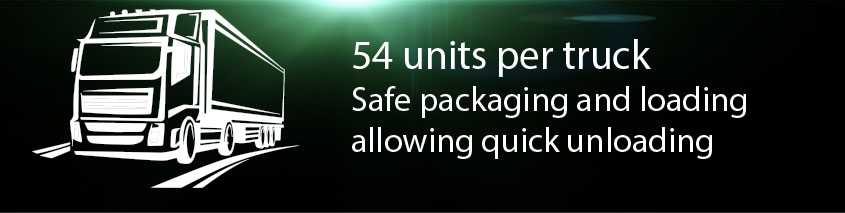 disclaimer tells 54 is the number of x-baby transportable per truck 